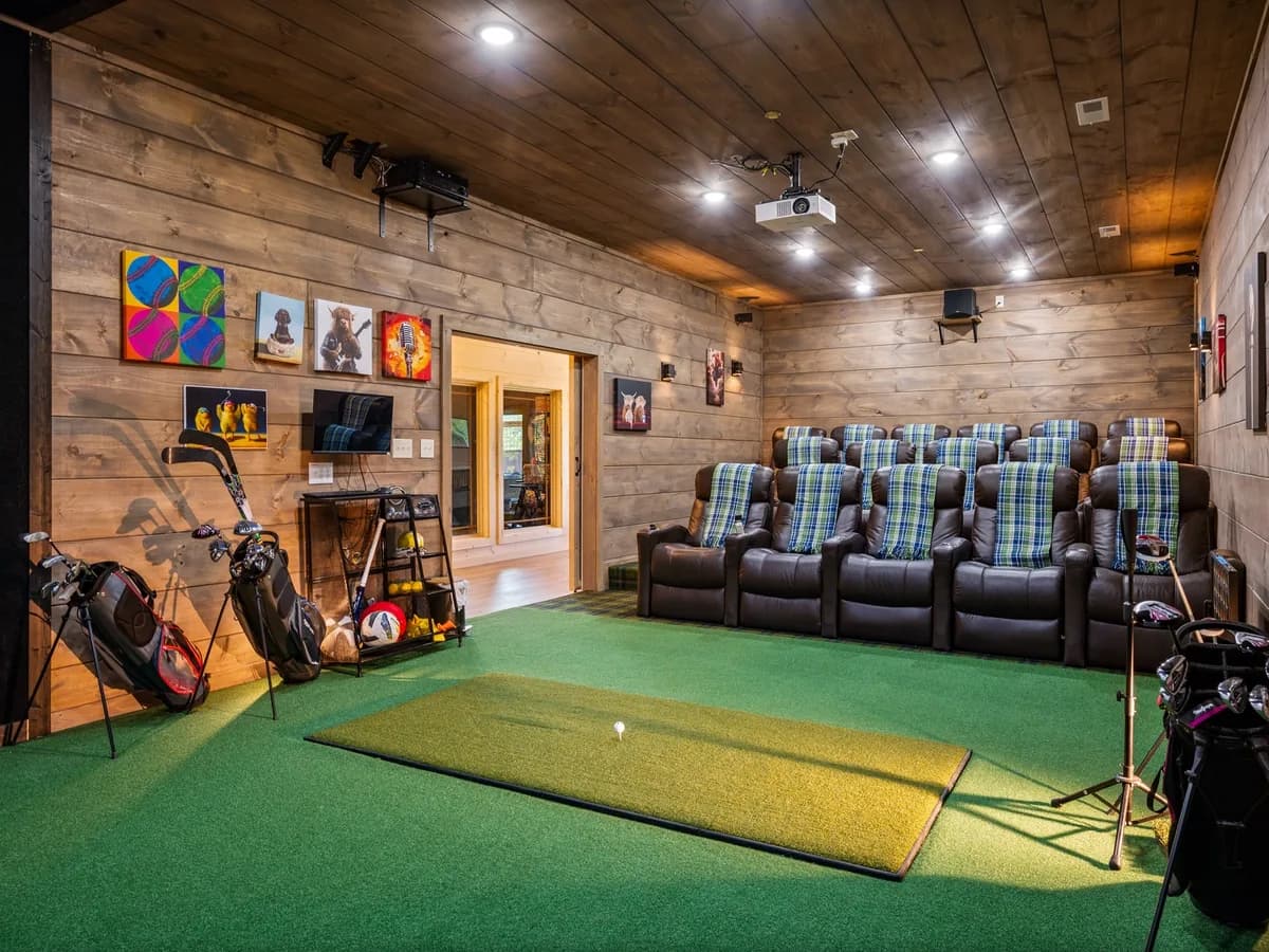 Deep Cleaning Services in progress at a Smoky Mountain vacation rental